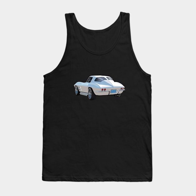 63 Vette Rear Tank Top by vivachas